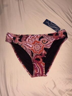 Aqua Couture Women's Paisley Bikini Bottoms NWT